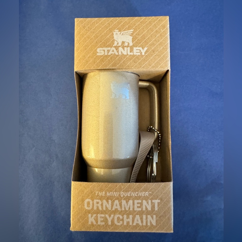 Stanley Ornament Keychain In Honey Talks NIB